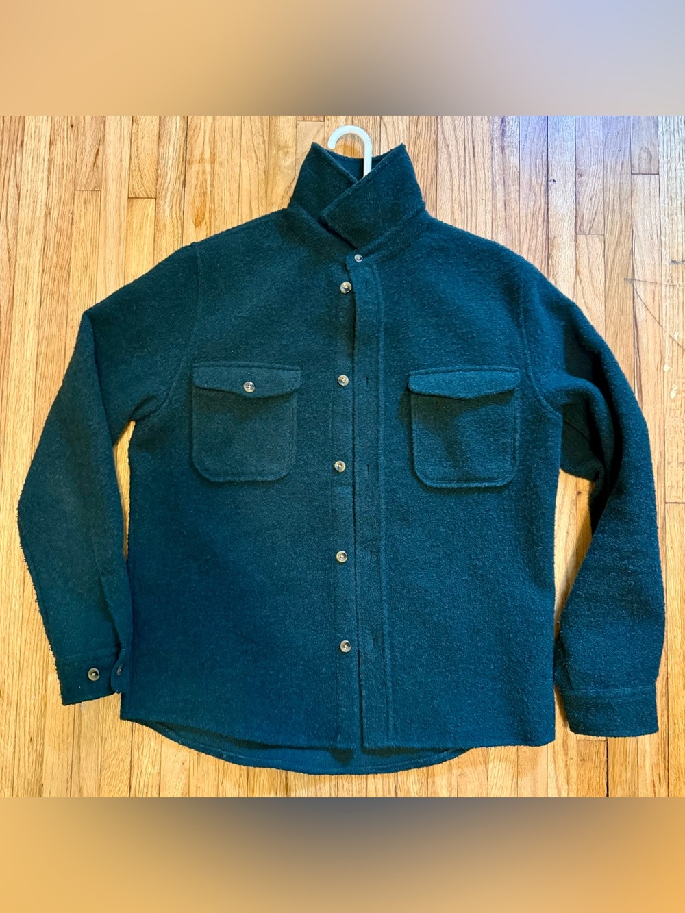 Les Deux - Men's Lennon Button Front Overshirt - Wool